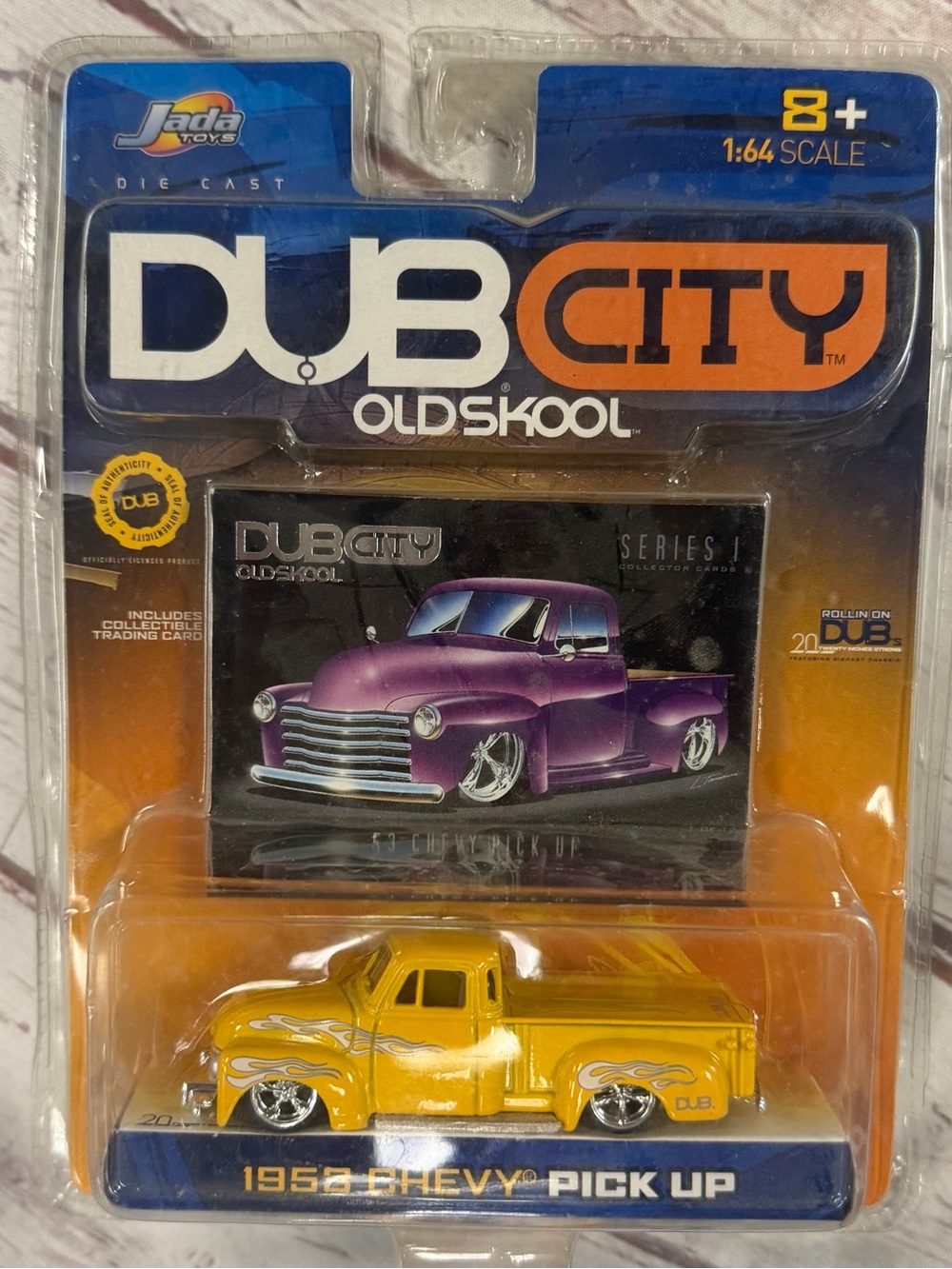 1953 CHEVY PICK UP TRUCK 1/64 JADA 2002 DUB CITY OLDSKOOL SERIES 1